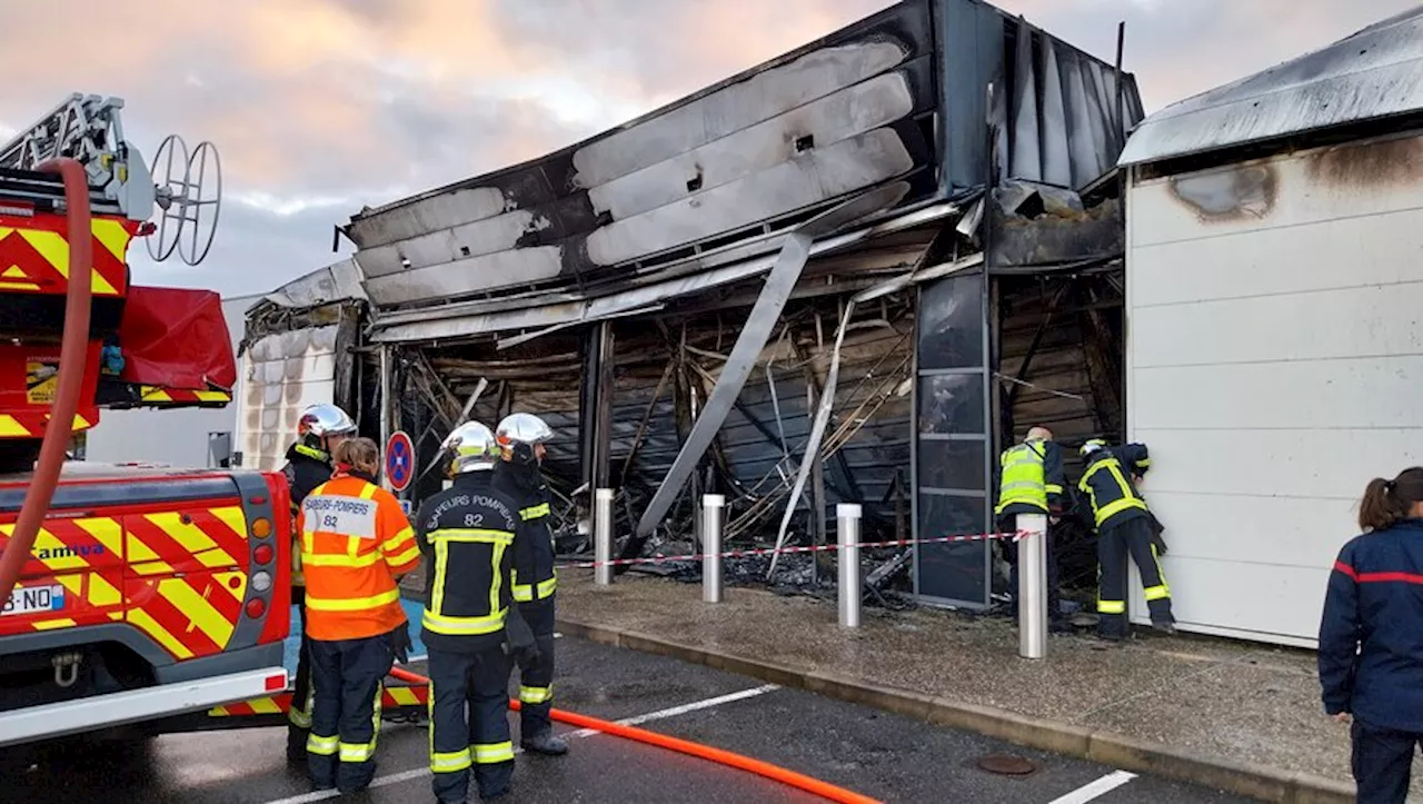 Gros incendie à Montauban : un restaurant chinois détruit avant son ouverture