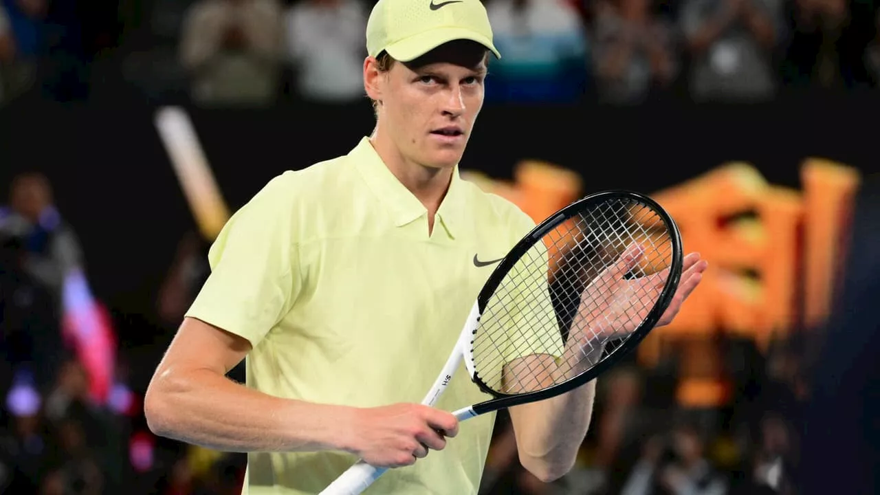 Sinner atropela De Minaur e avança para semifinal do Australian Open