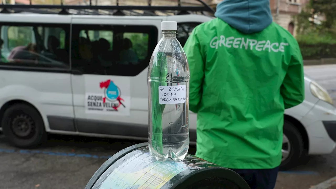 L'acqua italiana contaminata da PFAS: un'indagine di Greenpeace rivela la gravità del problema