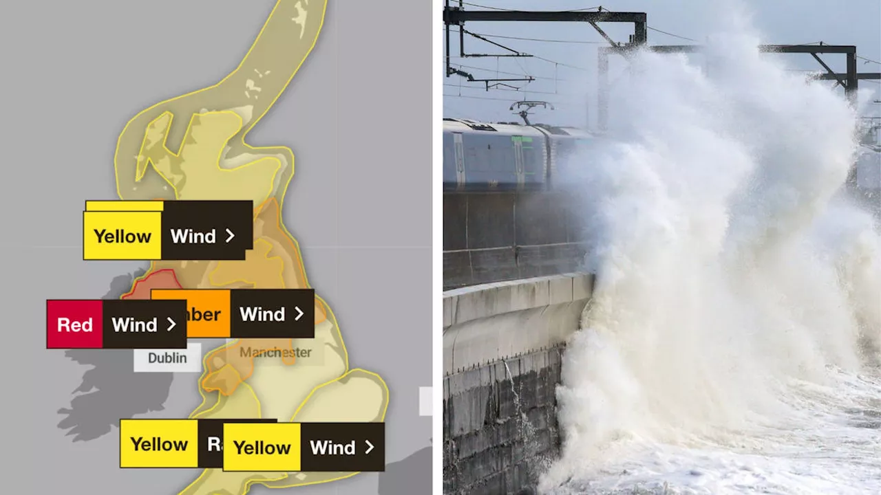 Storm Éowyn: 'Danger to Life' Red Alert Issued as Powerful Winds Batter UK