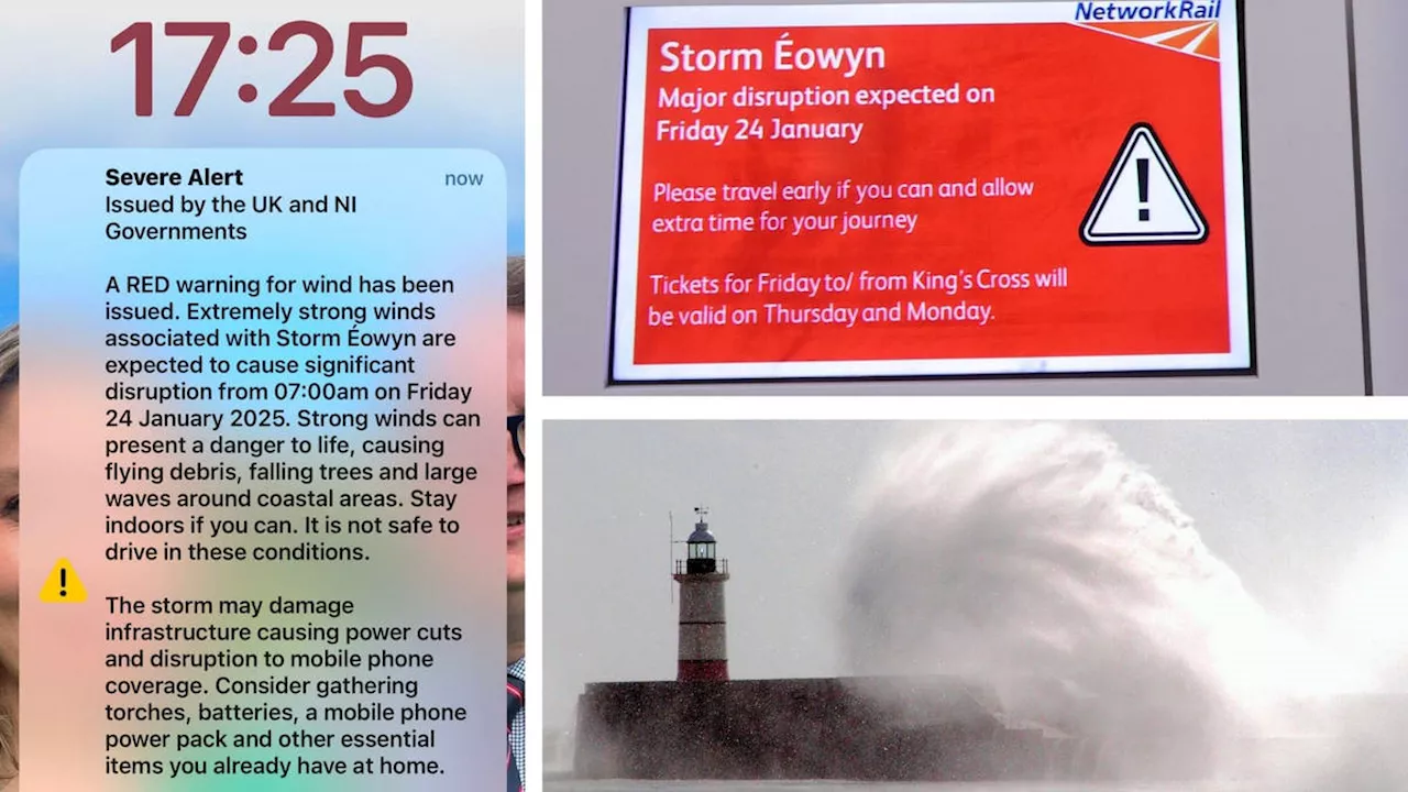 Emergency Alerts Issued as Storm Eowyn Threatens Scotland and Northern Ireland