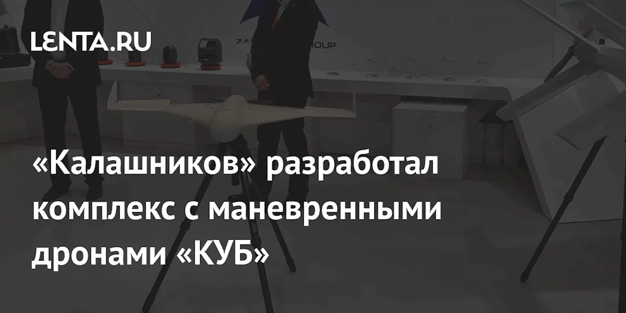 «Калашников» разработал комплекс с маневренными дронами «КУБ»