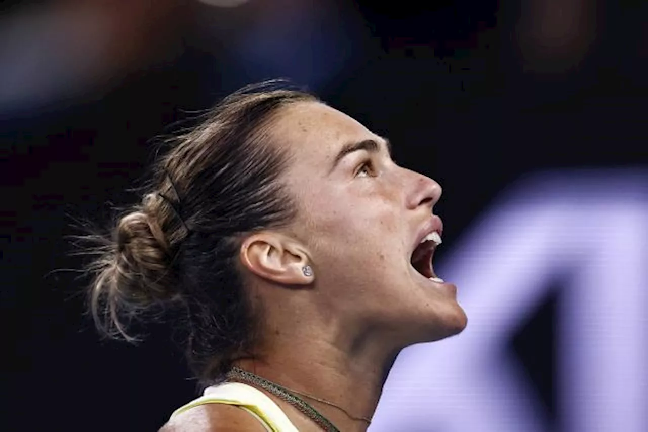 Double tenante du titre, la numéro 1 mondiale Sabalenka expédie Badosa et file en finale de l'Open d'Austra...