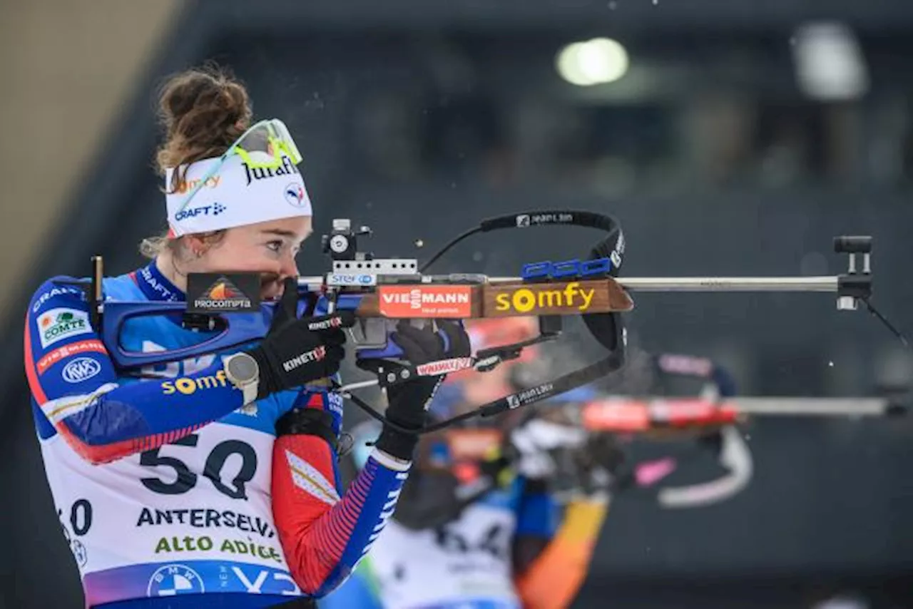 Lou Jeanmonnot s'impose au sprint à Antholz