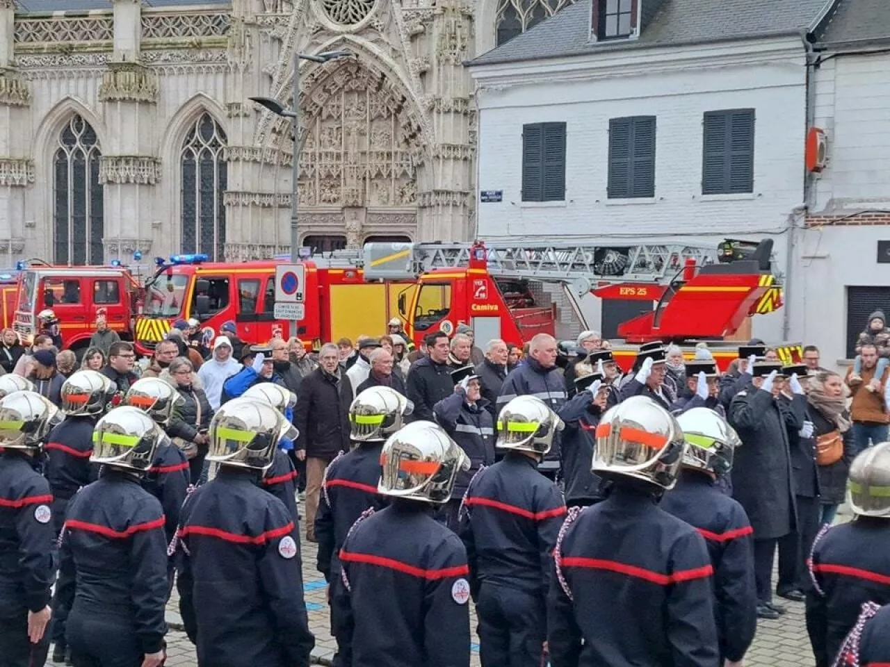 Médailles, diplômes, retraite et bilan pour les pompiers lors de la Sainte Barbe à Rue