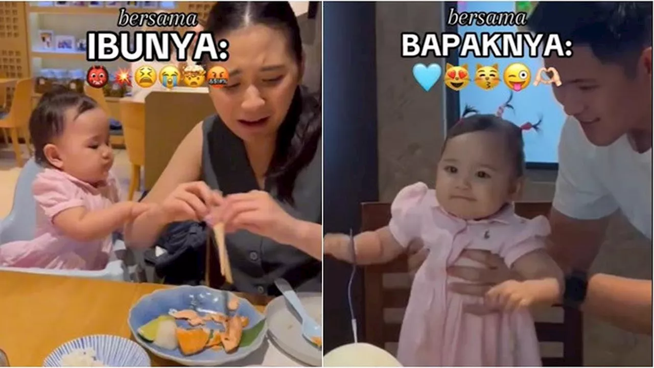 6 Potret Beda Ashilla Eks Blink Vs Suami saat Momong Anak, Mama Muda Relate