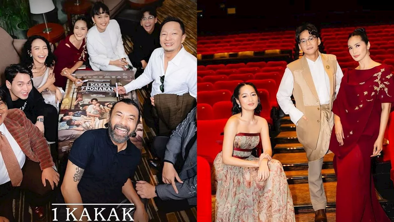 7 Potret Gala Premiere Film 1 Kakak 7 Ponakan, Para Pemain Tampil Elegan