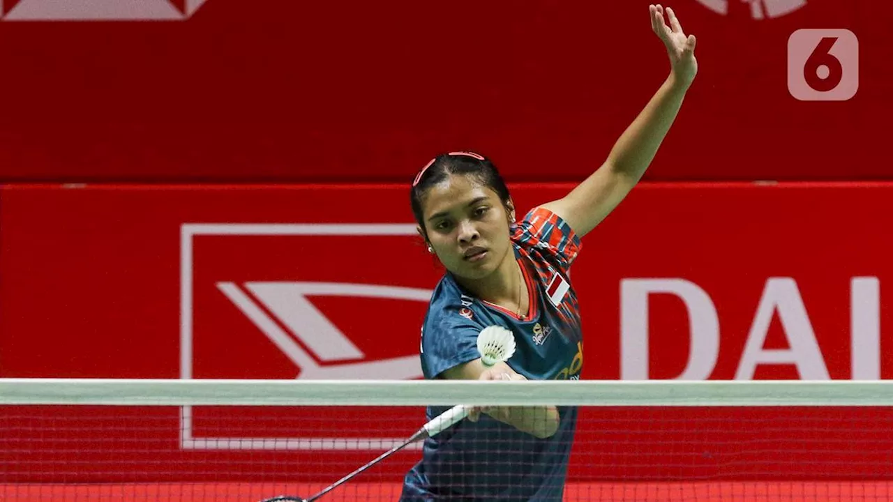 Hasil Indonesia Masters 2025: Jatuh Bangun, Gregoria Mariska Tunjung Rebut Tiket Perempat Final