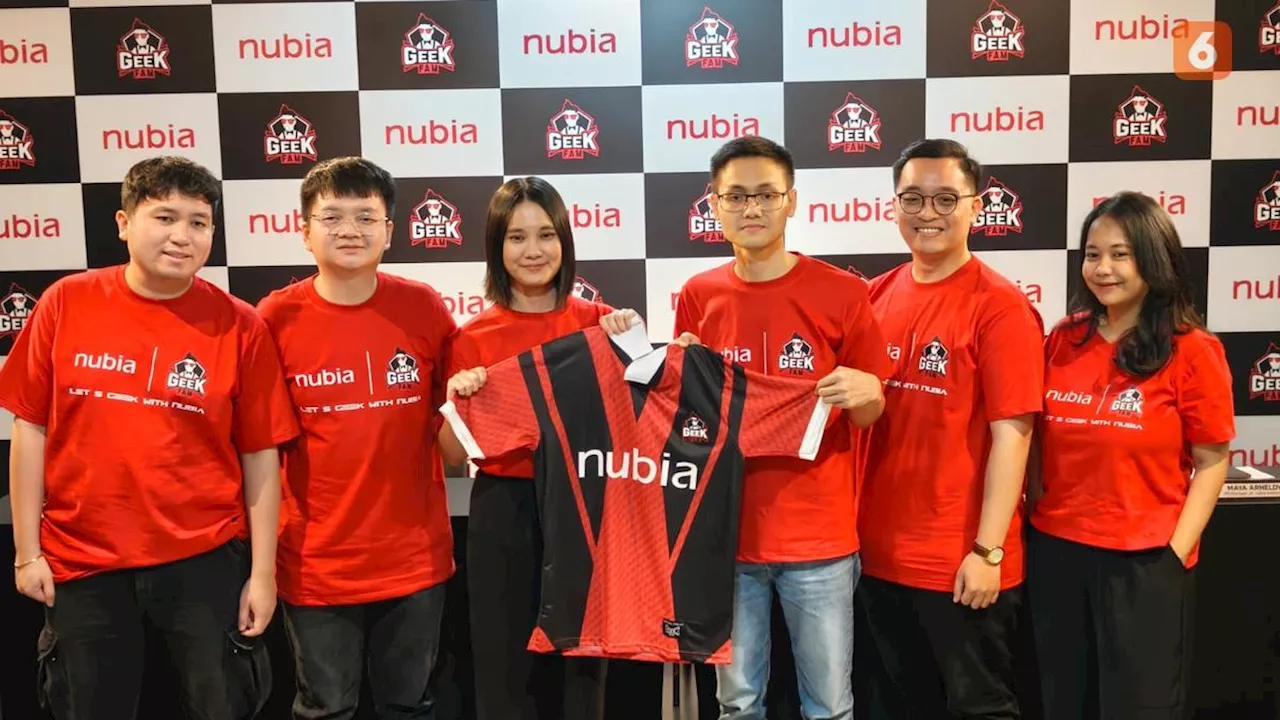 Nubia Umumkan Kolaborasi dengan Geek Fam, Siap Dukung Perkembangan Esports Tanah Air