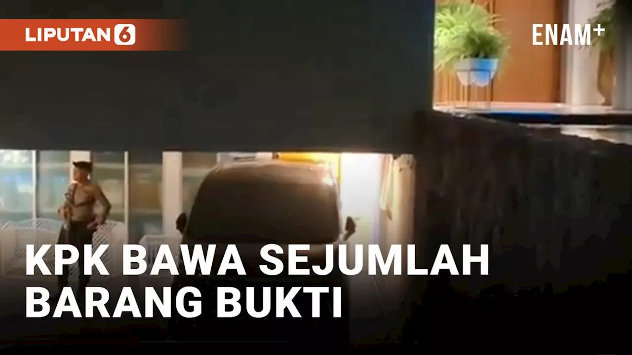 VIDEO: Usai Digeledah Selama 5 Jam, KPK Bawa 3 Koper dari Rumah Djan Faridz