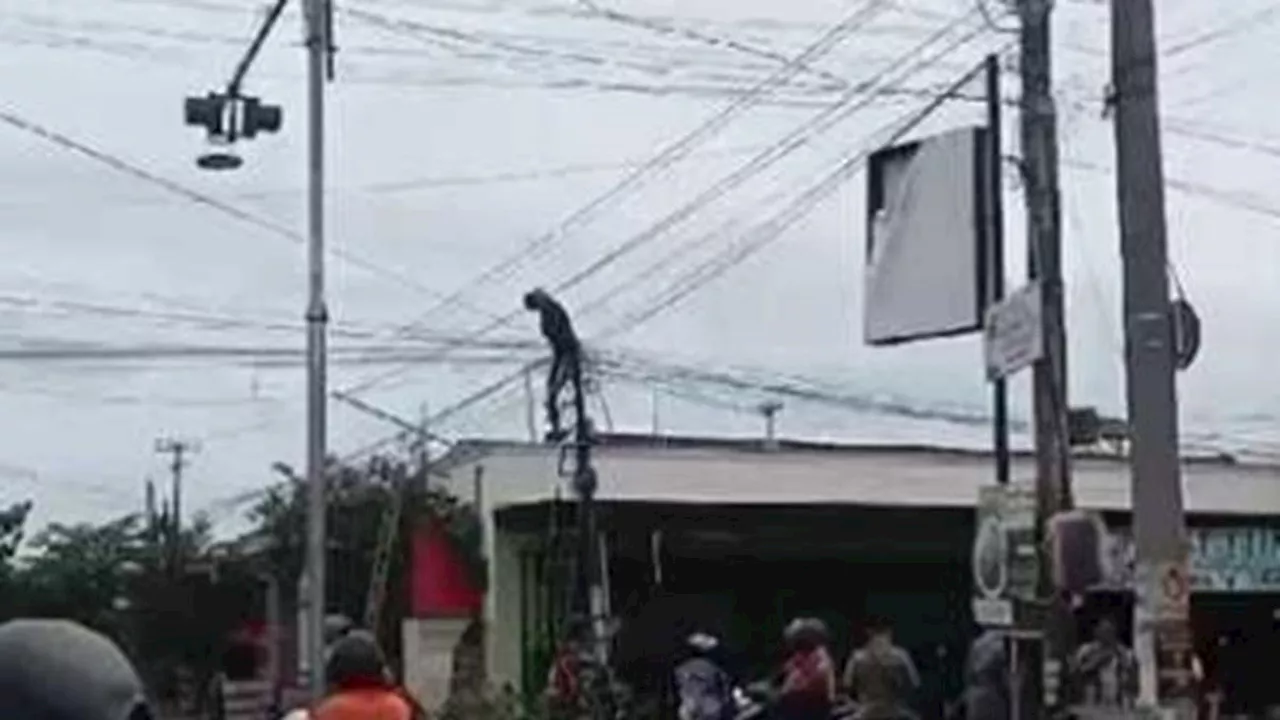 Viral Teknisi WiFi Tewas Kesetrum Listrik di Nganjuk, Tubuhnya Menggelantung di Kabel