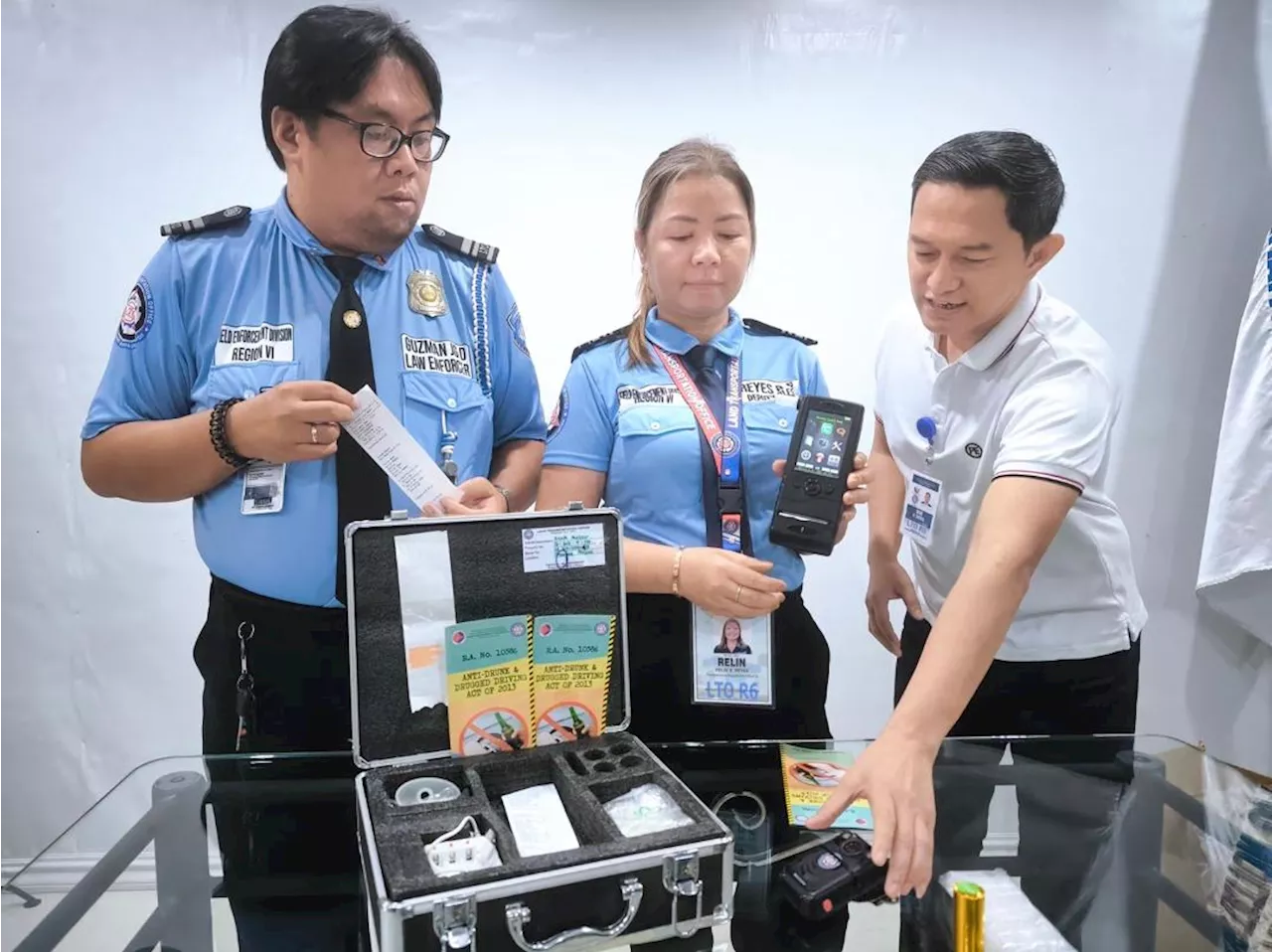 LTO taps alcohol breath analyzers vs drunk drivers in Dinagyang