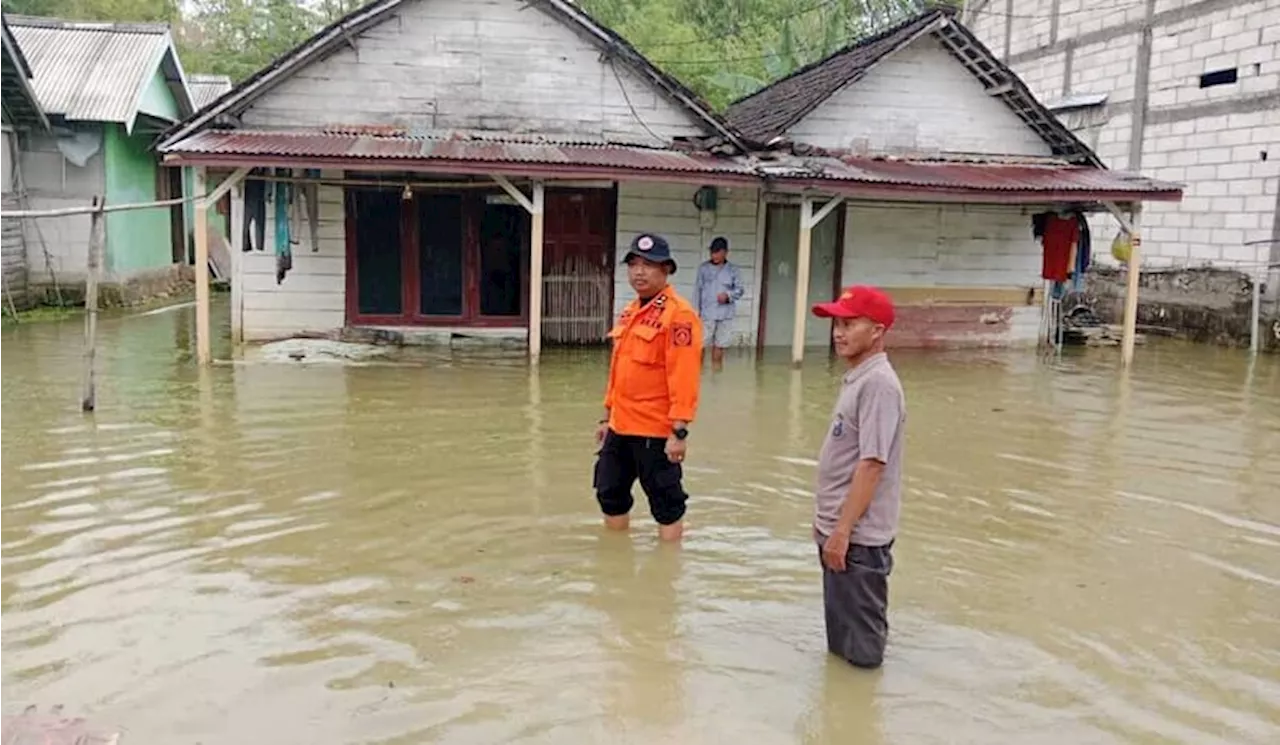 Banjir Luapan Sungai Bengawan Solo Beralih ke Hilir, 300 Rumah Tergenang