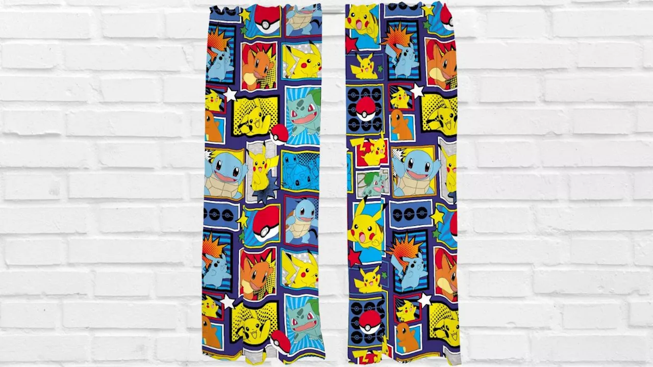 Cortinas de Pokémon con descuento en Amazon para el Día del Amor y la Amistad 2025