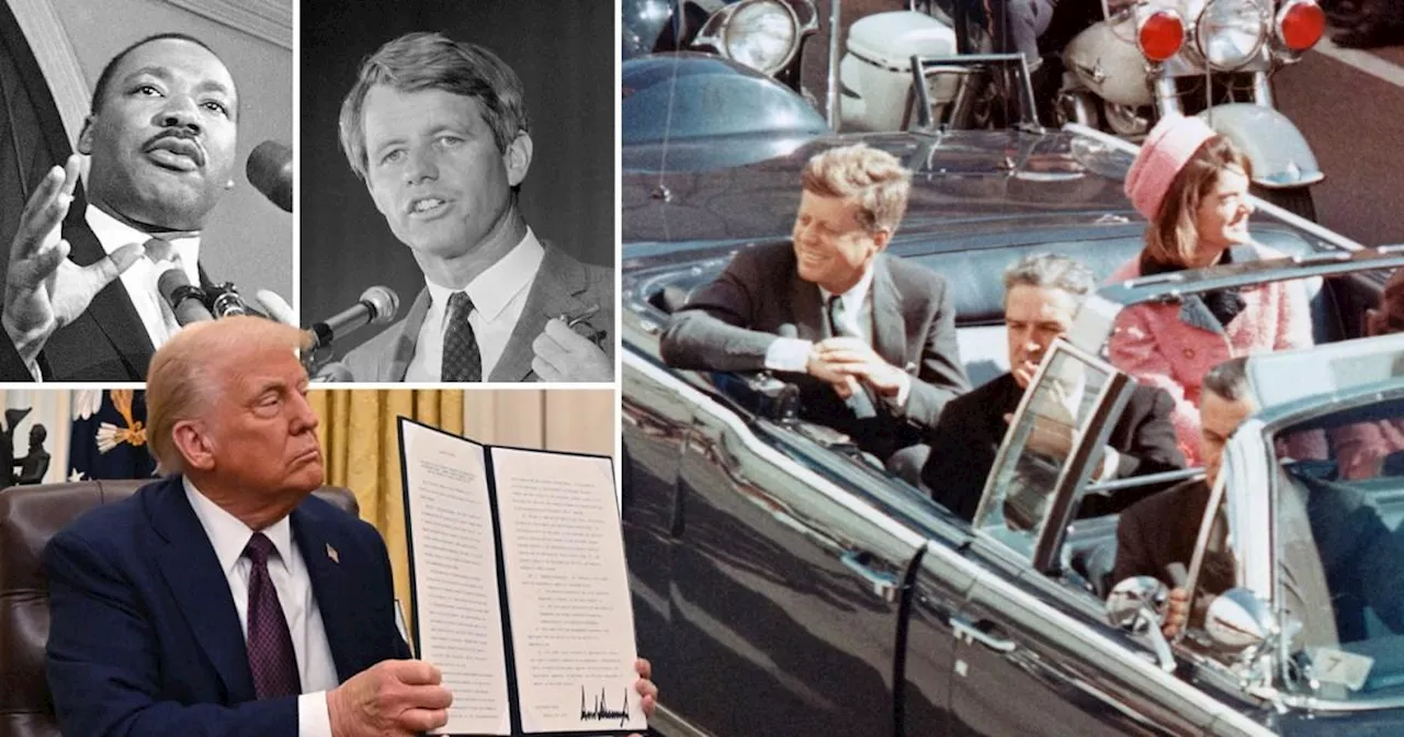 Trump Signs Executive Order to Declassify JFK, RFK, and MLK Assassination Files