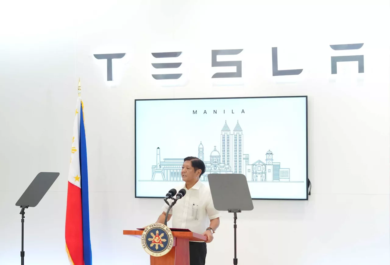 PBBM leads launch of first official Tesla Center in Philippines