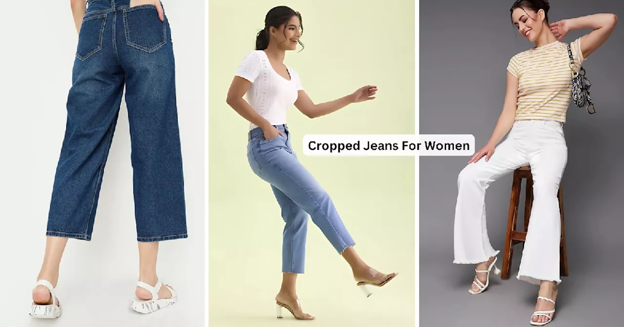 ट्रेंड में चल रही इन Cropped Jeans को पहनकर मिलेगा फैशनेबल लुक, अमेजन ने दिया आधी से कम कीमत में लूटने का मौका