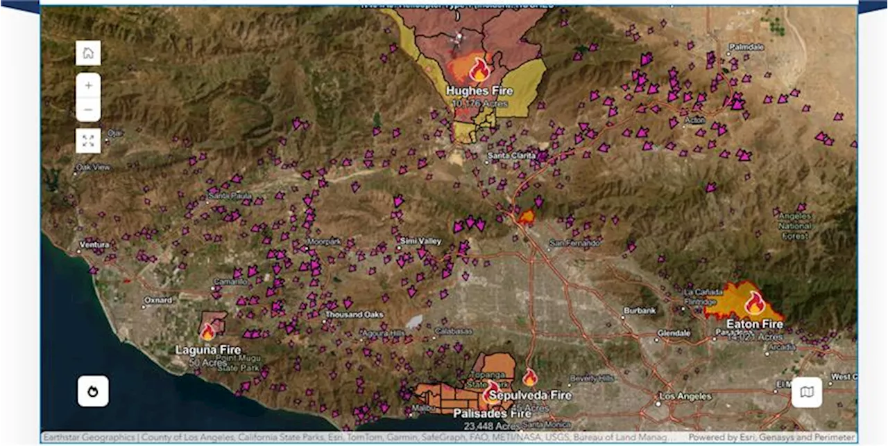 Laguna Fire Prompts Evacuation Warnings in Ventura County as Southern California Grapples with Wildfire Crisis