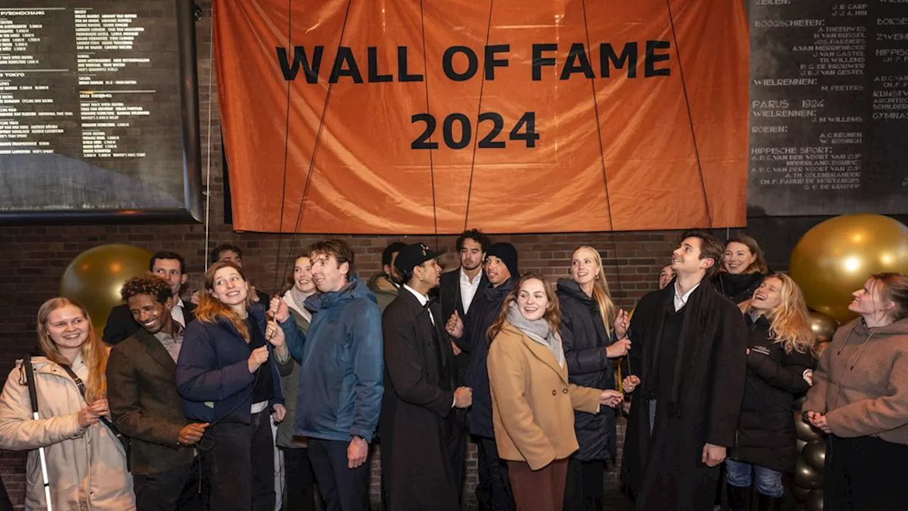 Primeur in Olympisch Stadion: ook paralympisch kampioenen op 'Wall of Fame'