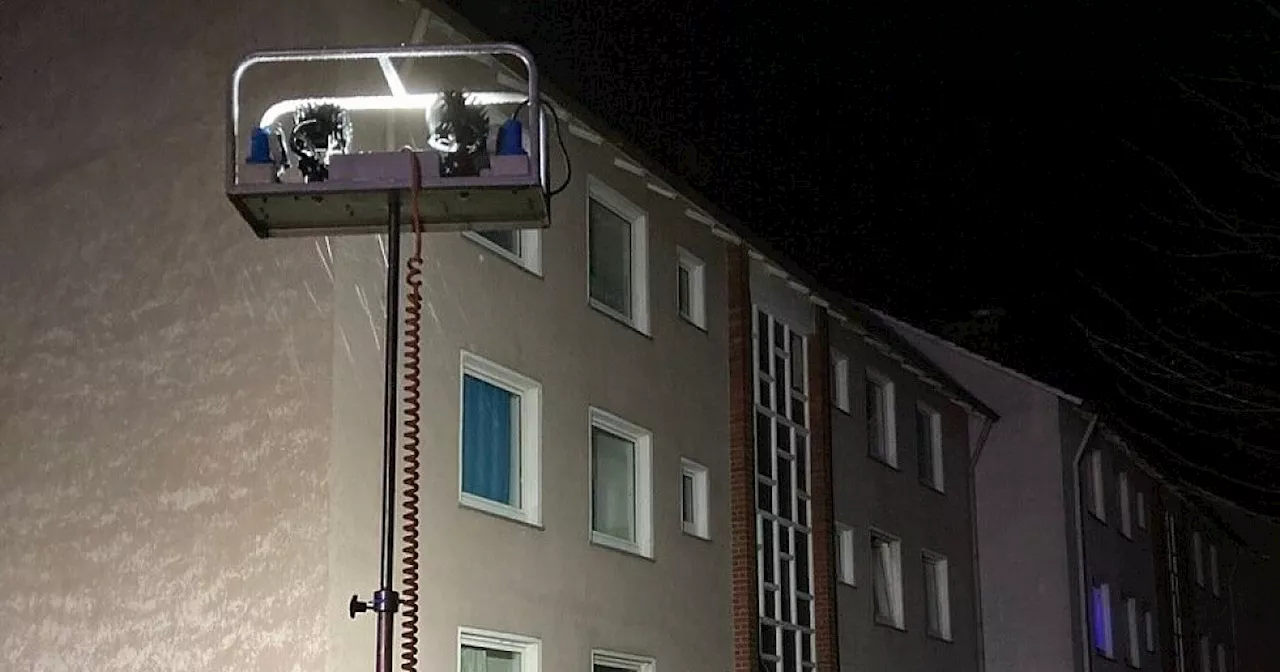 Viele Verletzte nach Brand in Mindener Mehrfamilienhaus