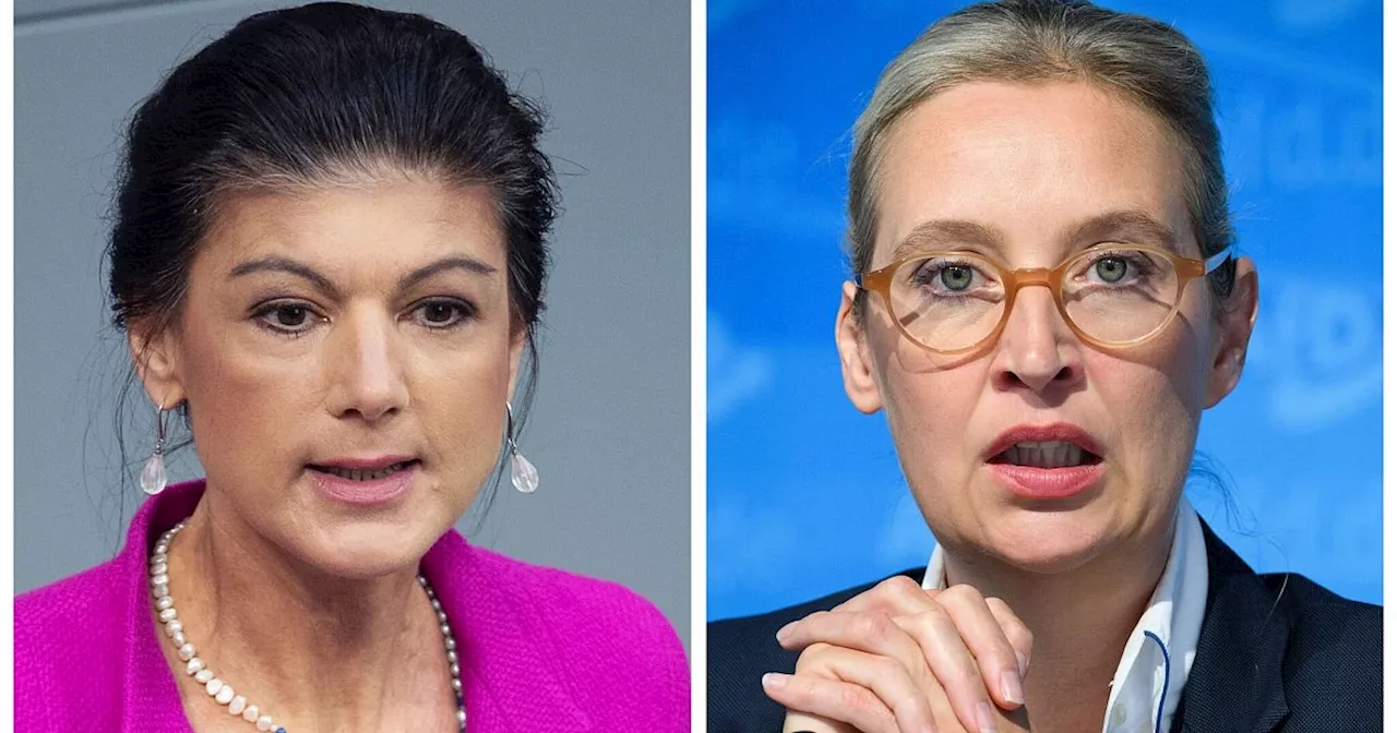 Weidel und Wagenknecht: Hitler-Streit im TV