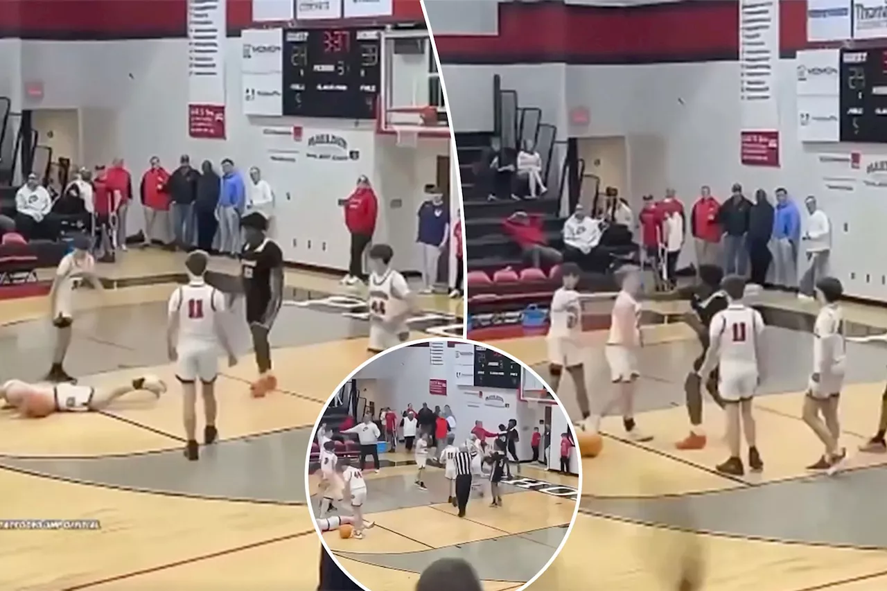 High School Basketball Game Turns Violent After Racial Slurs