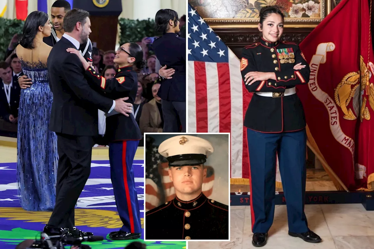  NY native Marine who danced with VP JD Vance at Commander in Chief Ball reveals joke he told to 'break the ice'