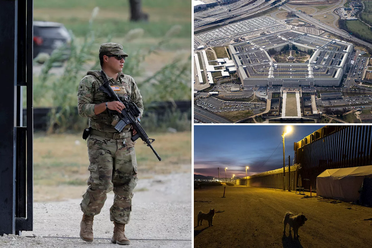 Pentagon sending as many as 1.5K active duty troops to secure US-Mexico border