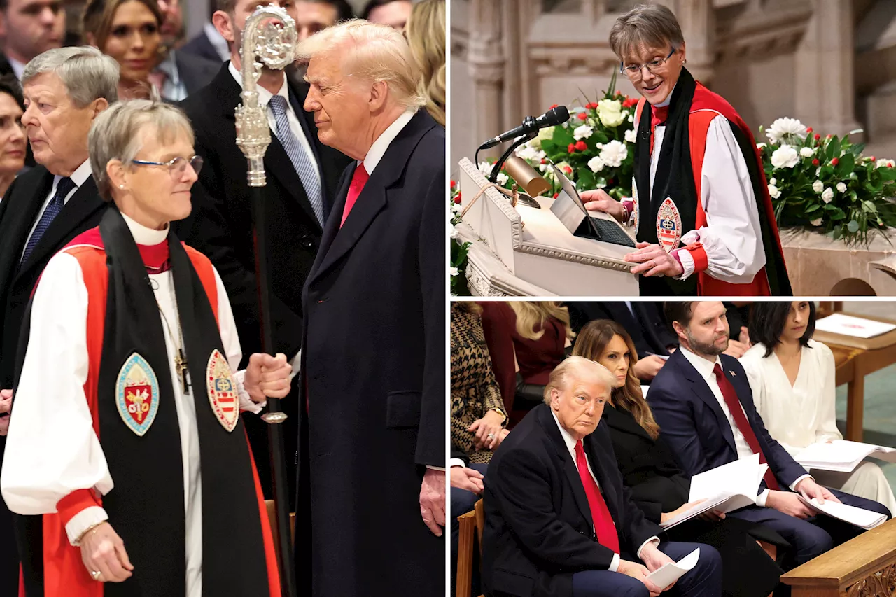 Trump tears into lefty DC bishop who asked him to 'have mercy' during National Prayer Service sermon