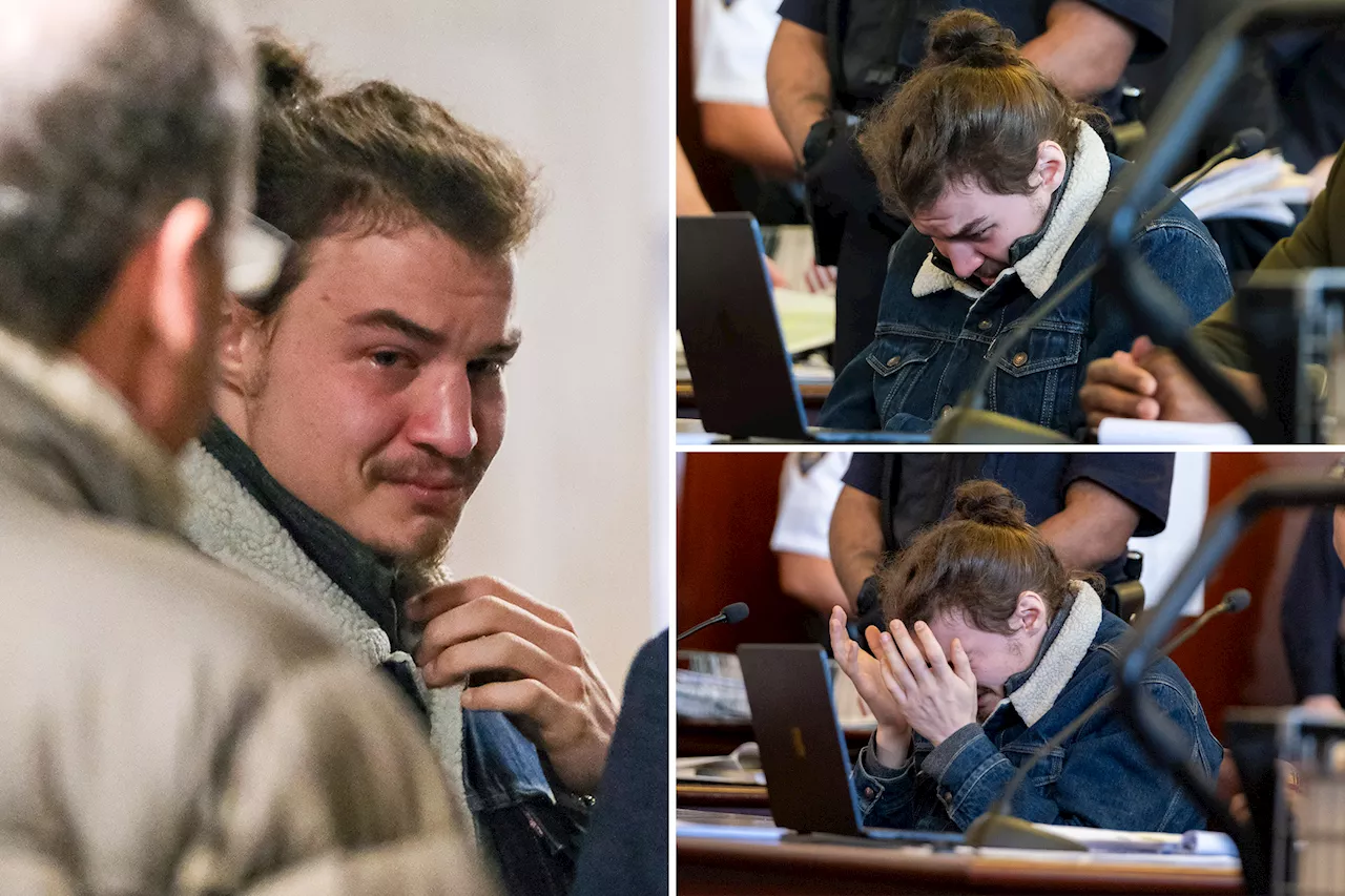 Whacko accused of plotting attacks on NYC synagogues sobs to mom as he's sent to prison: 'Let them down'