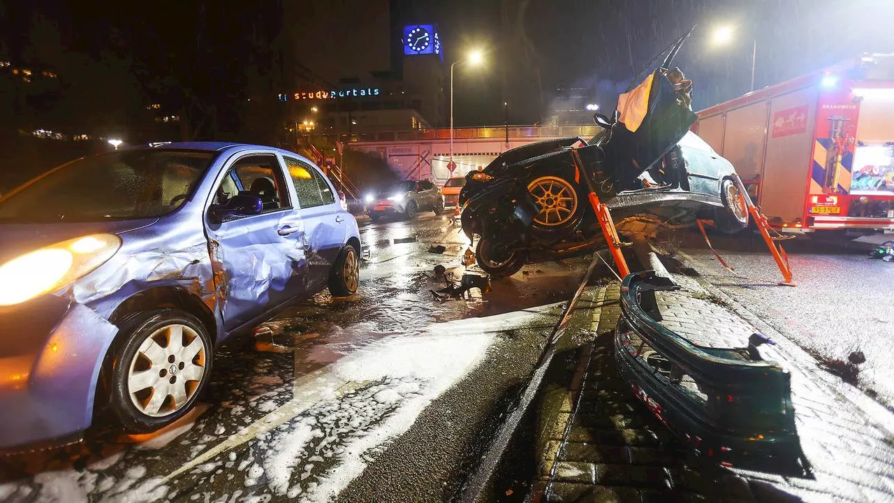 Drie gewonden bij ernstig ongeluk in Eindhoven