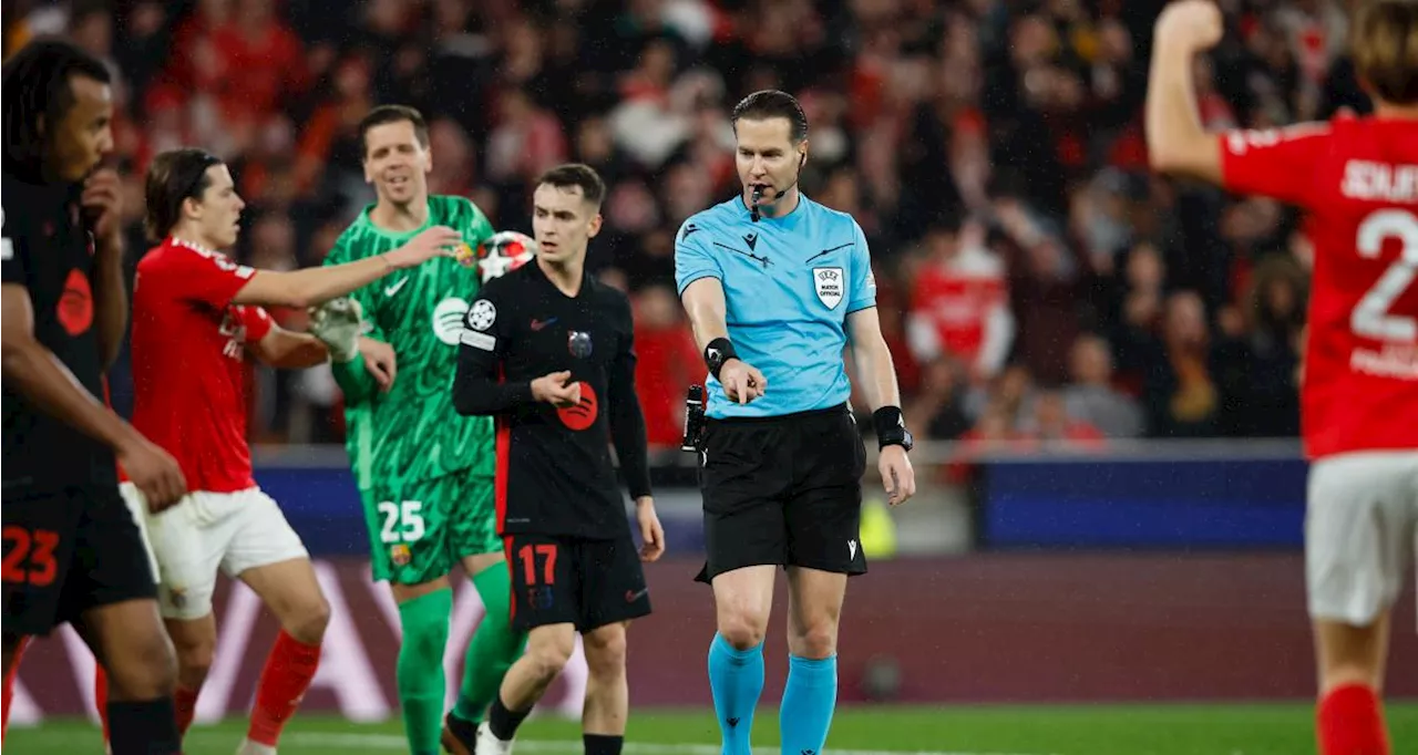 Benfica l'a mauvaise contre l’arbitrage après sa défaite contre le Barça