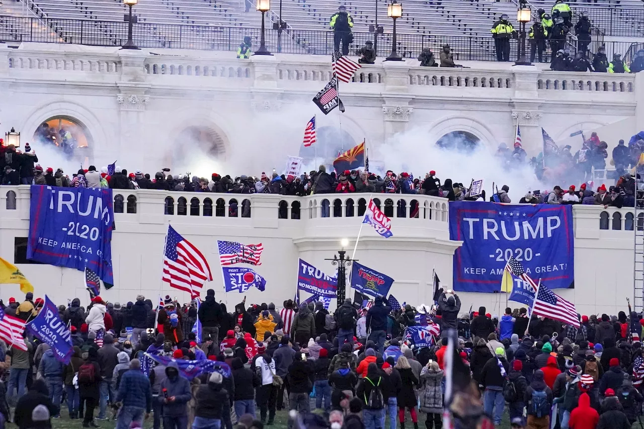 Capitol rioter arrested on gun charges, 1 day after Trump pardon