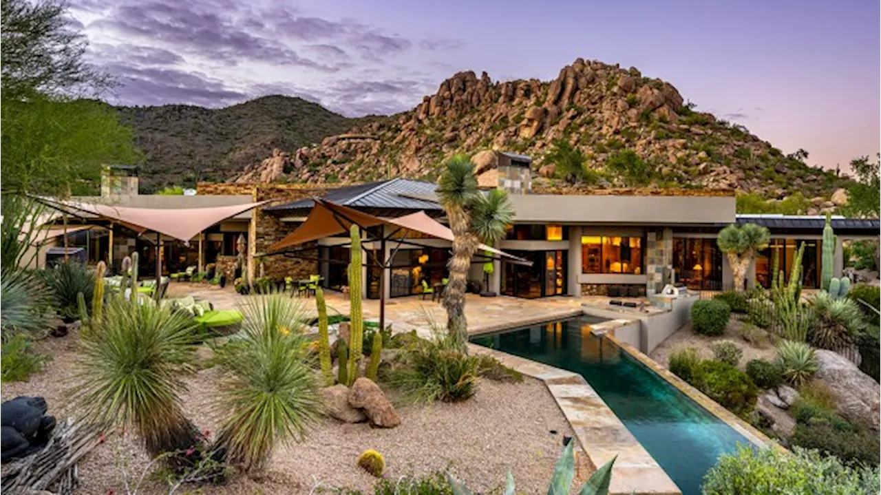 An Eco-Friendly Arizona Home Set on 22 Desert Acres Hits the Market for $15 Million