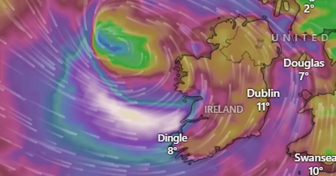 Irish drivers given first of its kind warning over ‘life-threatening’ Storm Éowyn