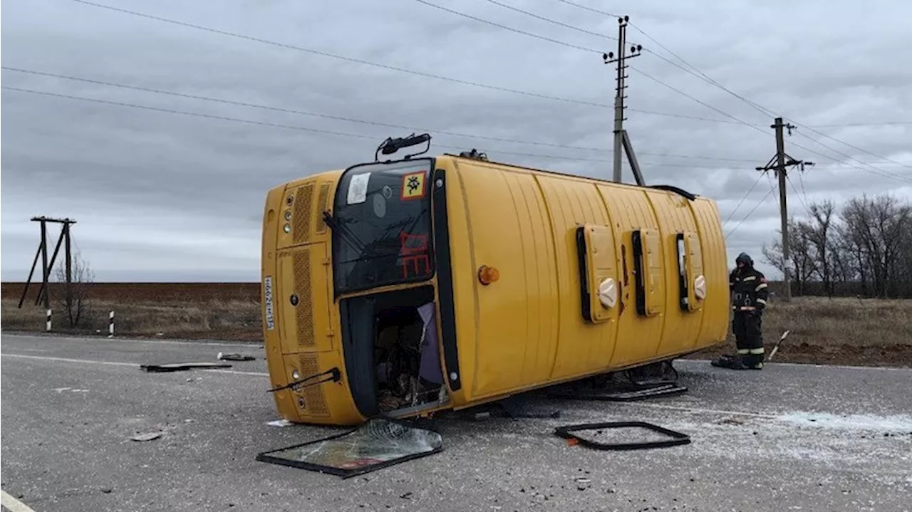 В Волгоградской области ДТП с участием школьного автобуса: погиб ребенок