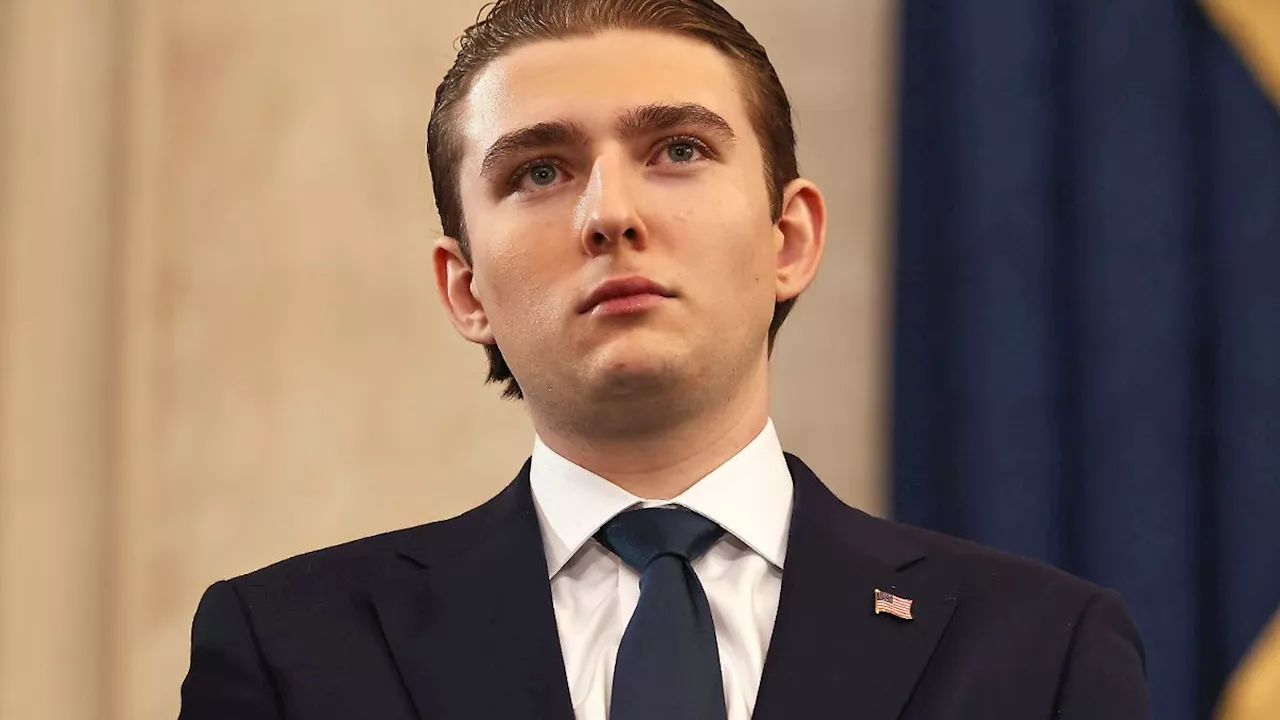 Barron Trump stark verändert: So sieht Donald Trumps Sohn jetzt aus!