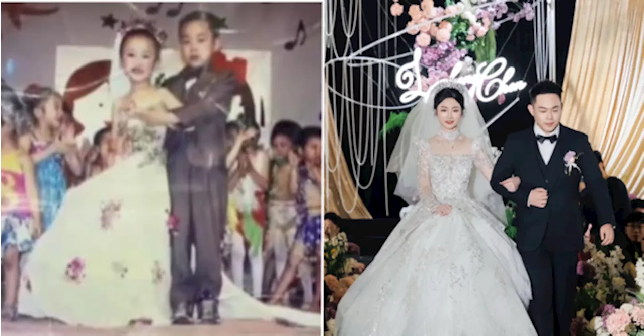 'They Were Rehearsing' — Kids Who Played Newlyweds In School Get Married 20 Years Later