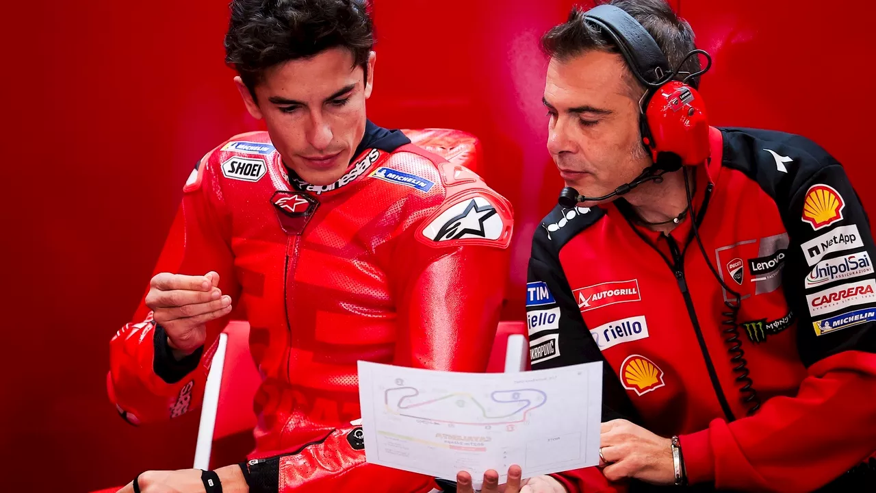 Márquez confiesa que la mayor fortaleza de Bagnaia es para él su punto débil