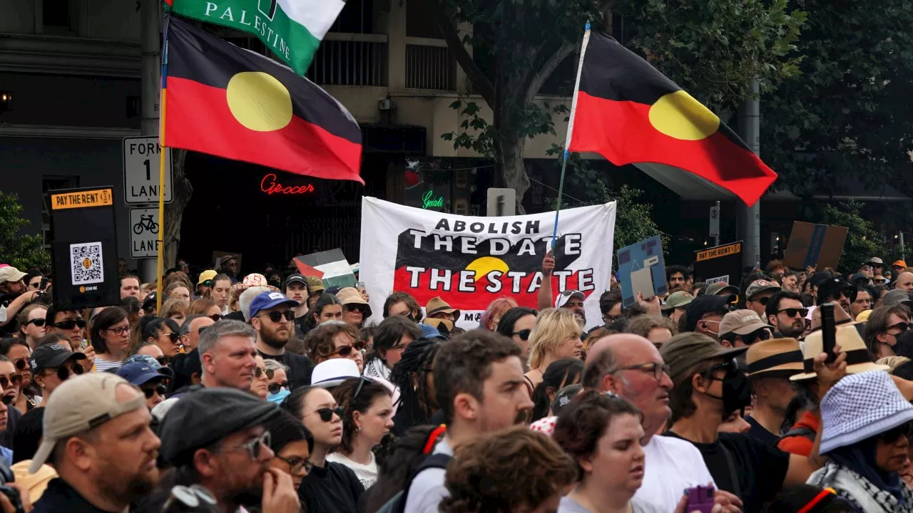 Thousands expected at joint ‘Invasion Day’ and pro-Palestine protests