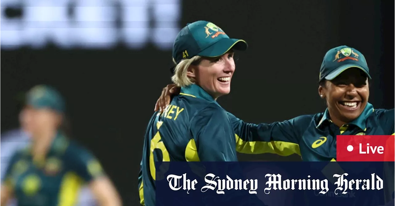 Women’s Ashes LIVE: Australia take on England in second Twenty20 in Canberra