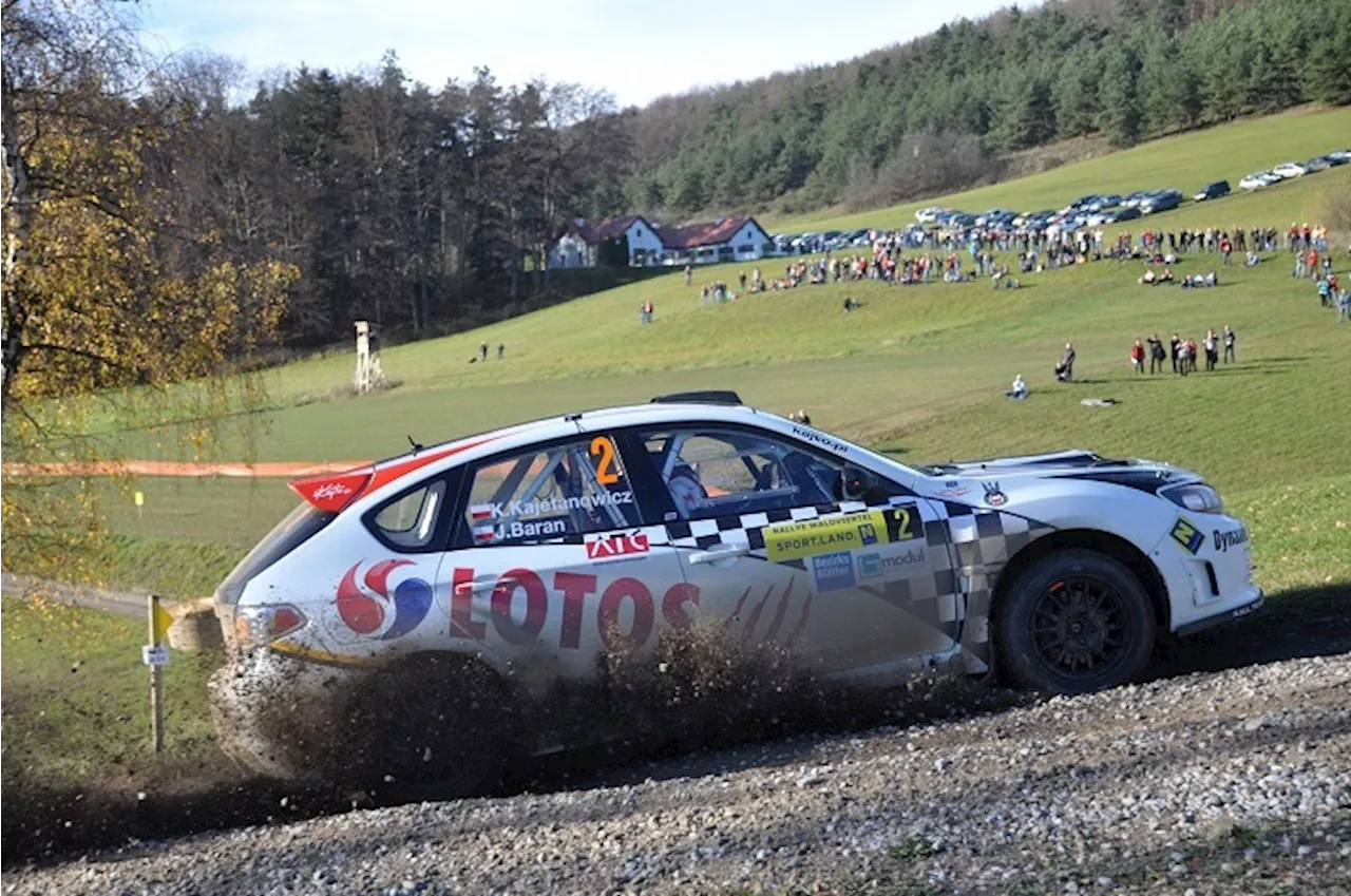 Kajetan Kajetanowicz siegt beim 33. Rallye Waldviertel