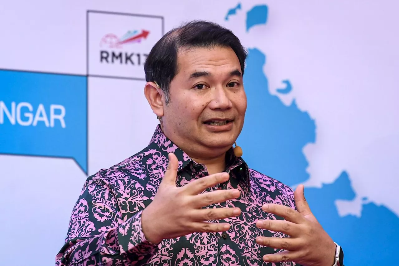 13MP to create beneficial shifts in society and economy, rather than just relying on incentives says Rafizi