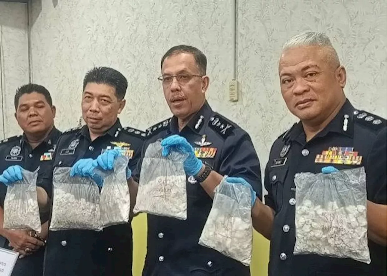 Perak cops seize drugs worth RM220,000, lorry driver nabbed