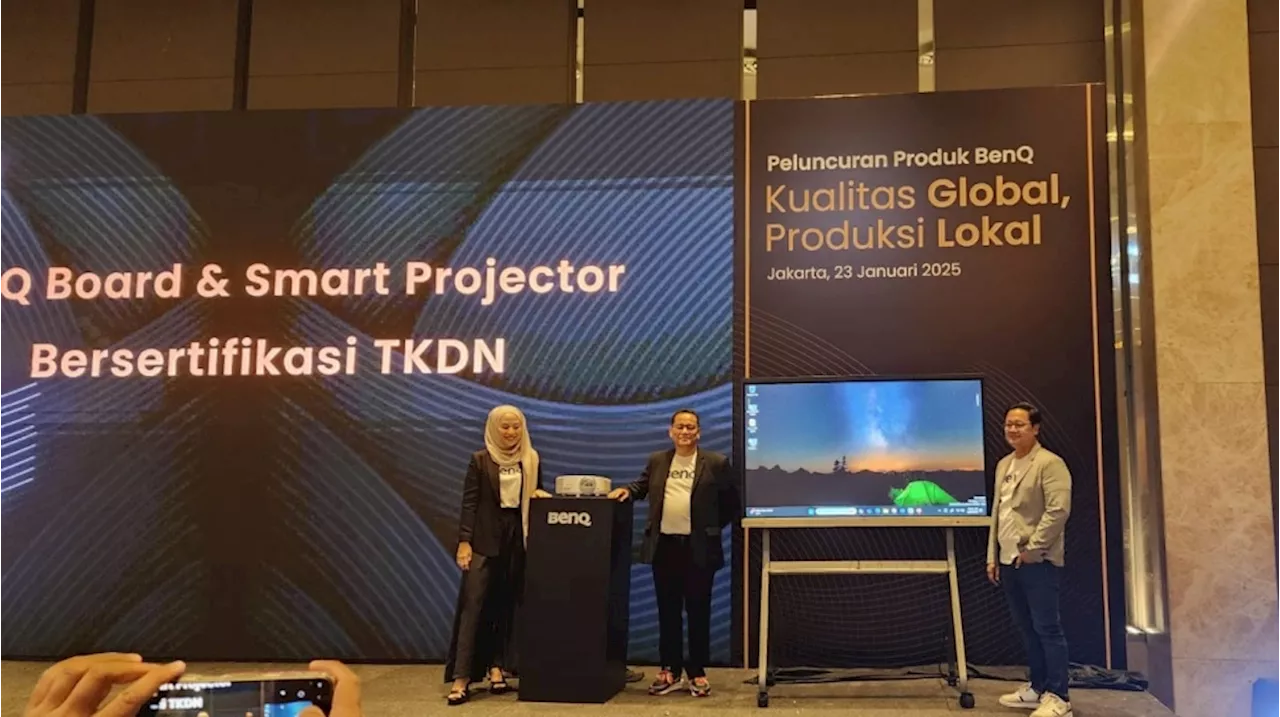 BenQ Board dan Smart Projector, Produk Terbaru BenQ Indonesia Bersertifikat TKDN