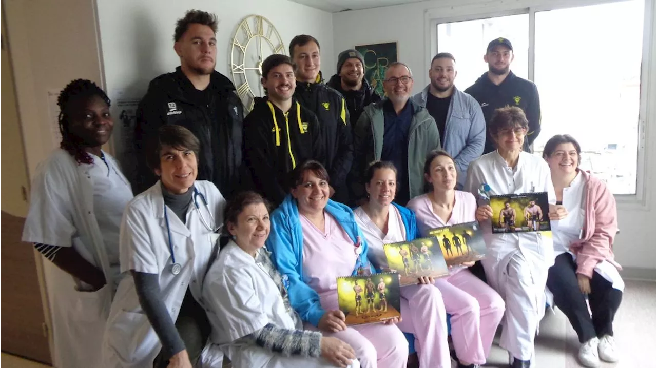 Mont-de-Marsan : les joueurs du Stade Montois Rugby transforment leur popularité en générosité pour les enfants malades de l’hôpital