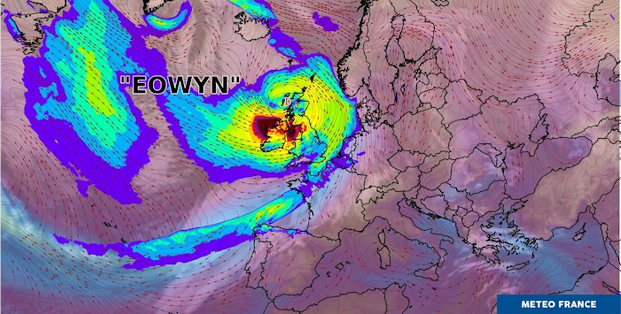 Tempête Éowyn : Des vents violents en France et en Irlande, une « bombe météorologique » ?