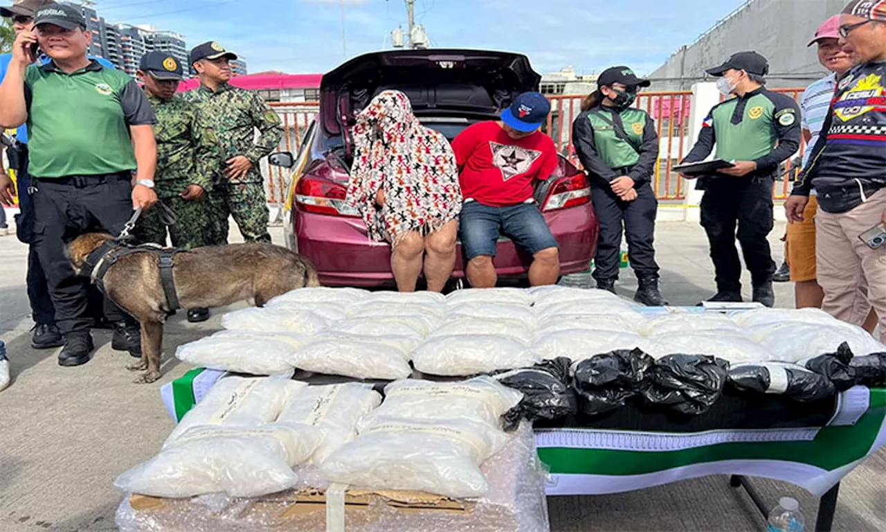 K9 Officer Bayani Helps Seize P170 Million Worth of Shabu in Cebu