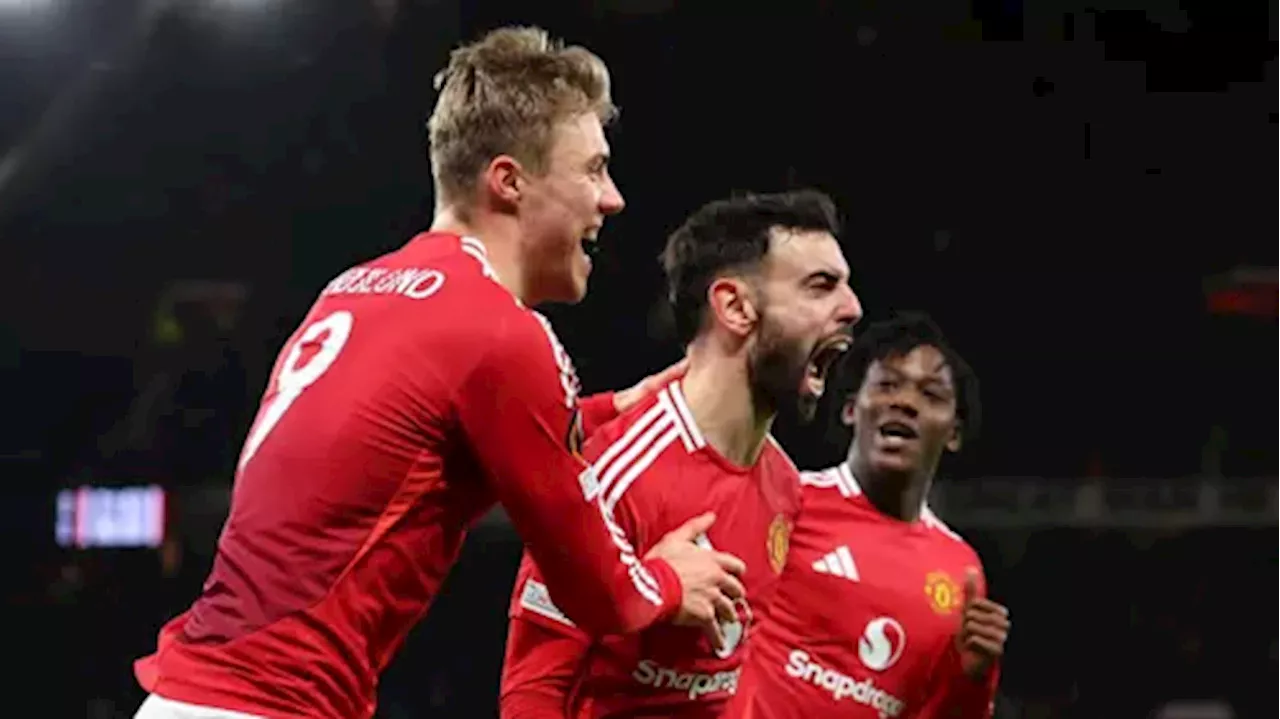 Fernandes Scores Winner as Manchester United Beat Rangers in Europa League