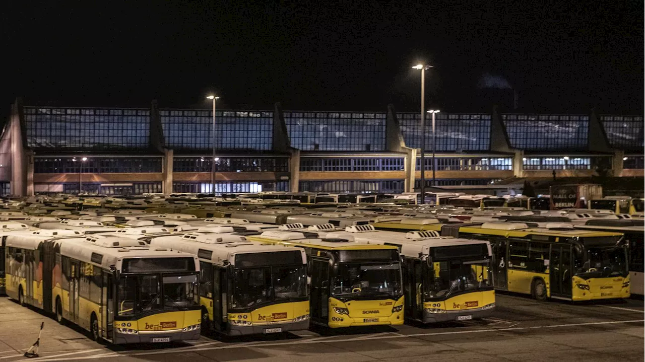 BVG-Streik am Montag: Diese Berliner Buslinien fahren trotzdem